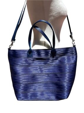 Harvey's Seatbelt Bag Tote Indigo Blue Large